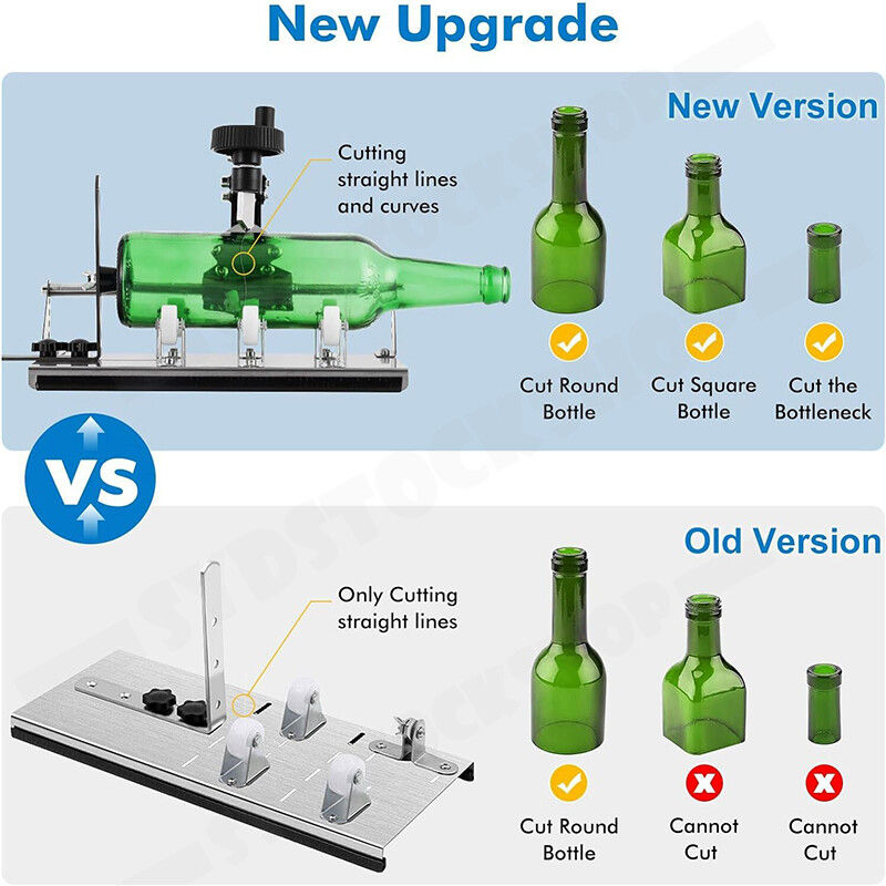 Stainless Steel Glass Bottle Cutter DIY Tool Kit AU - Image 8