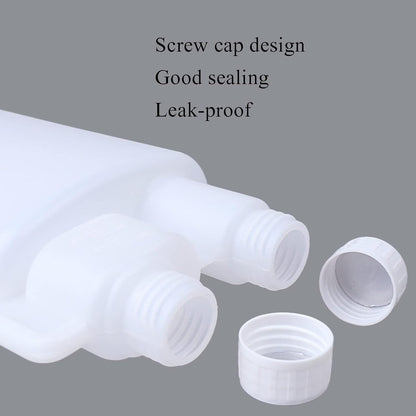 10-Pack 250ml Plastic Twin Chamber Bottles, Tamper Evident Cap - Image 5