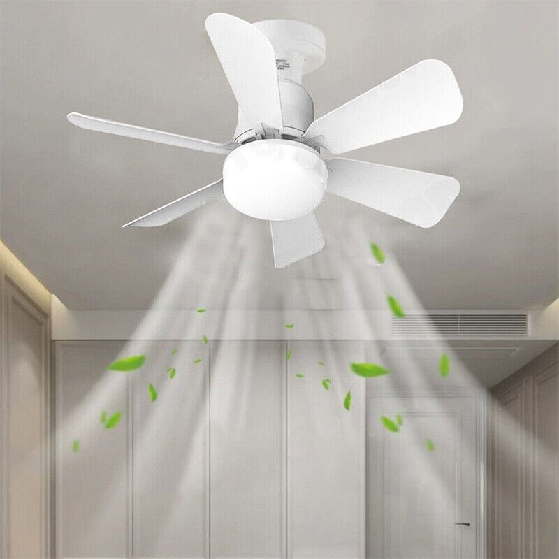 16.5 Ceiling Fan with LED Light 3-Speed Remote Control - Image 4
