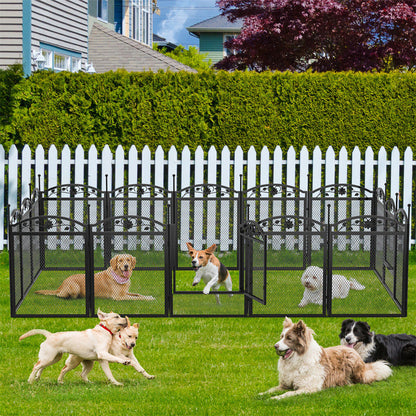 XL Metal Dog Playpen Indoor Fence with Waterproof Pad - Image 4