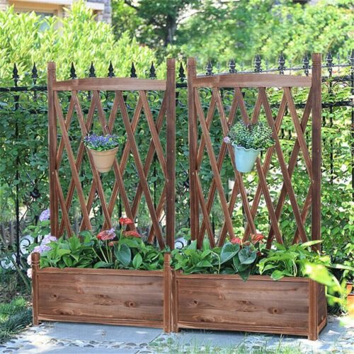 Large Raised Garden Bed Wooden Planter 90x30x33cm - Image 7