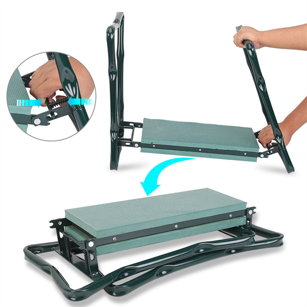 XXL Garden Kneeler Seat Stool with Pocket, 150kg Load - Image 5