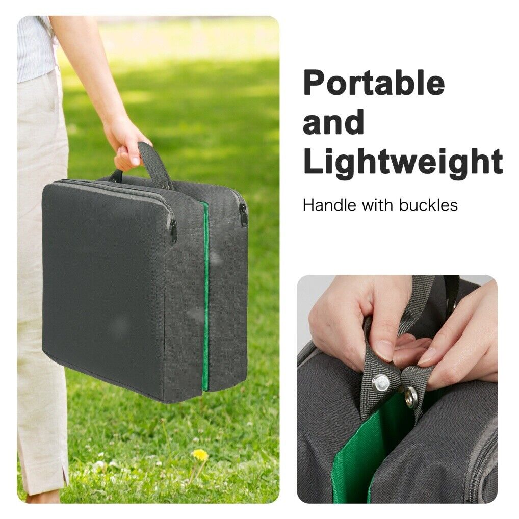 Premium Kneeling Pad Green/Grey Large Comfort Knee Mat - Image 4