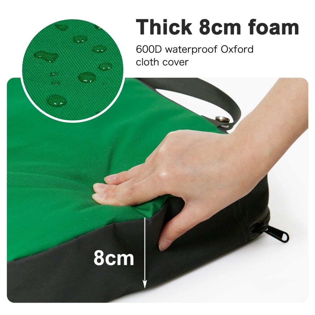 Premium Kneeling Pad Green/Grey Large Comfort Knee Mat - Image 5