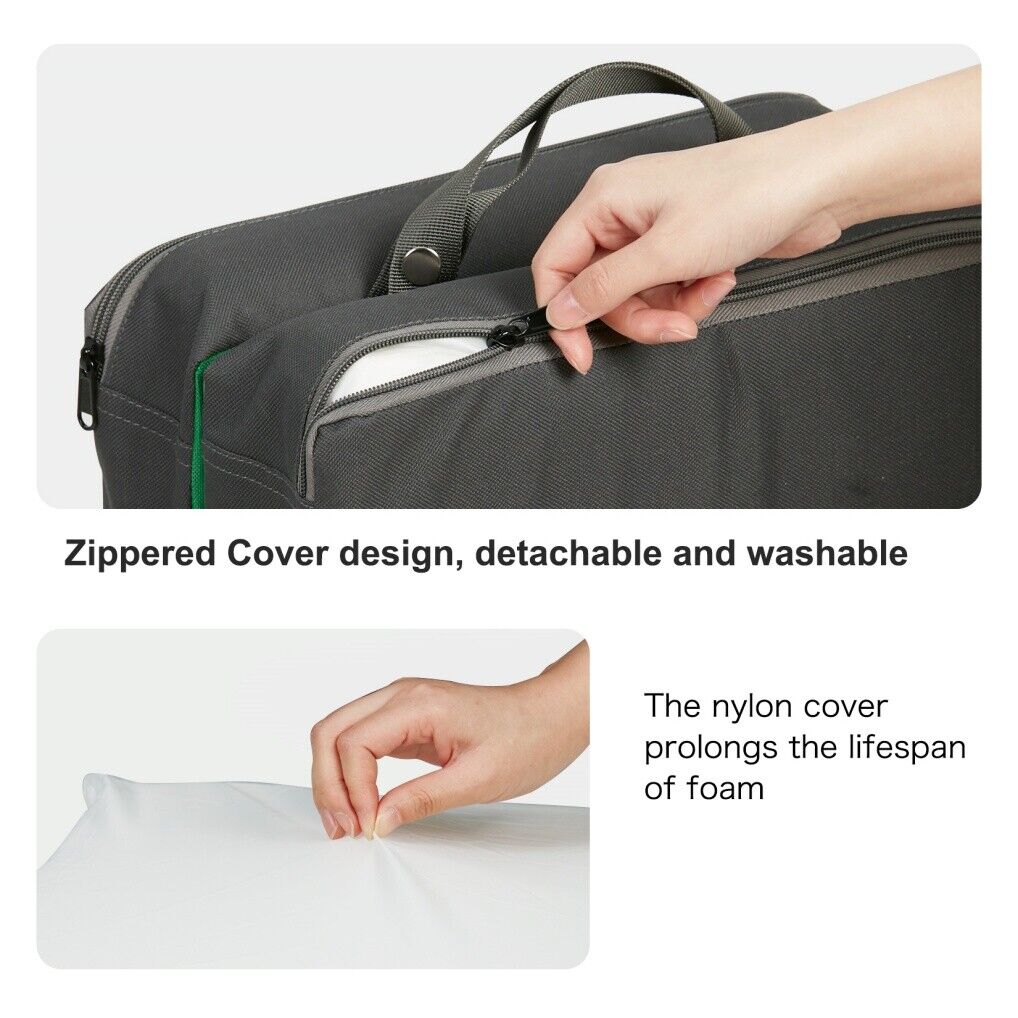 Premium Kneeling Pad Green/Grey Large Comfort Knee Mat - Image 8