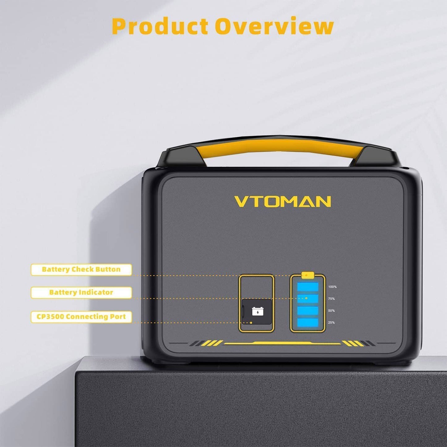 640Wh Solar Expansion Battery LiFePO4 BMS Jump 600X - Image 3