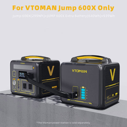 640Wh Solar Expansion Battery LiFePO4 BMS Jump 600X - Image 5