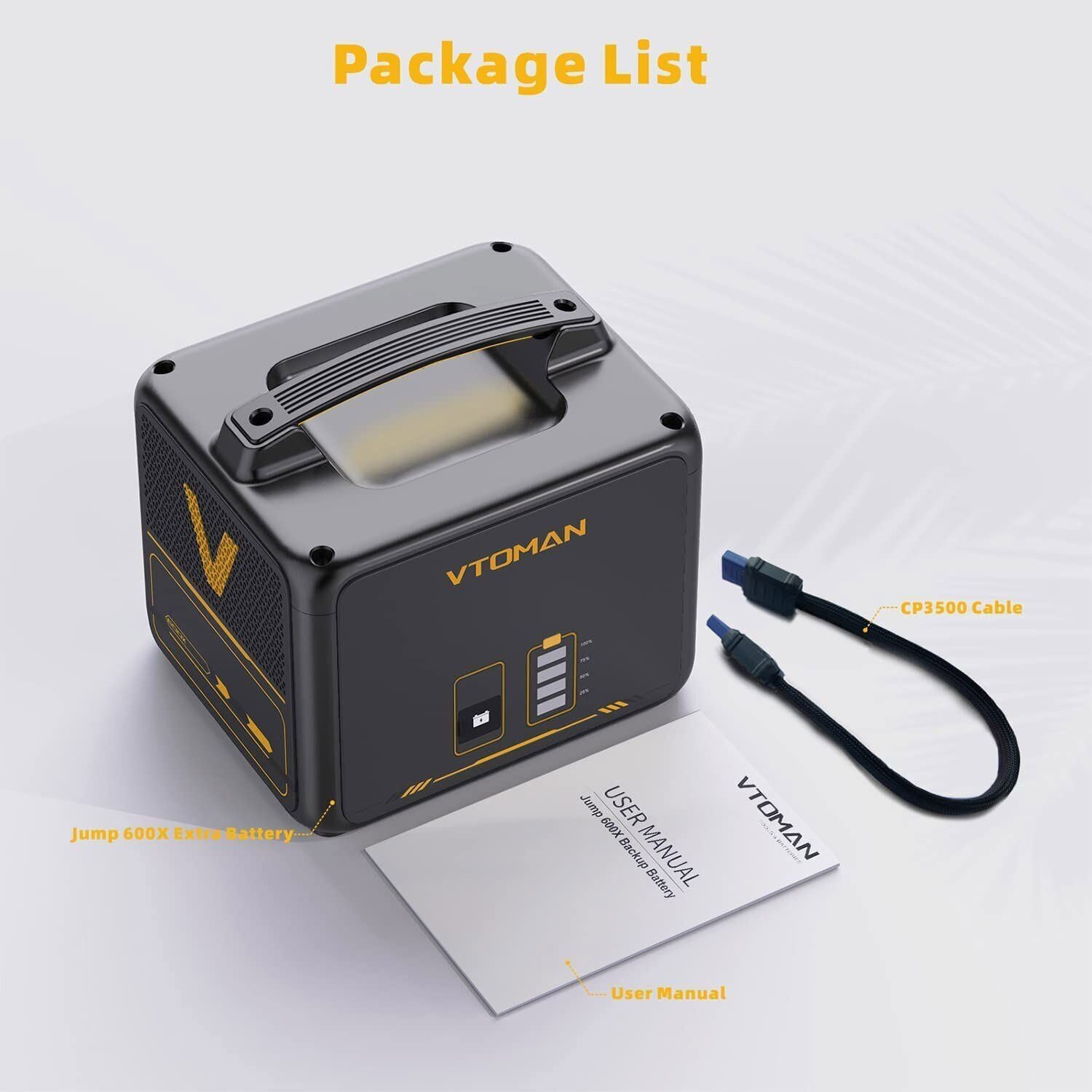 640Wh Solar Expansion Battery LiFePO4 BMS Jump 600X - Image 6