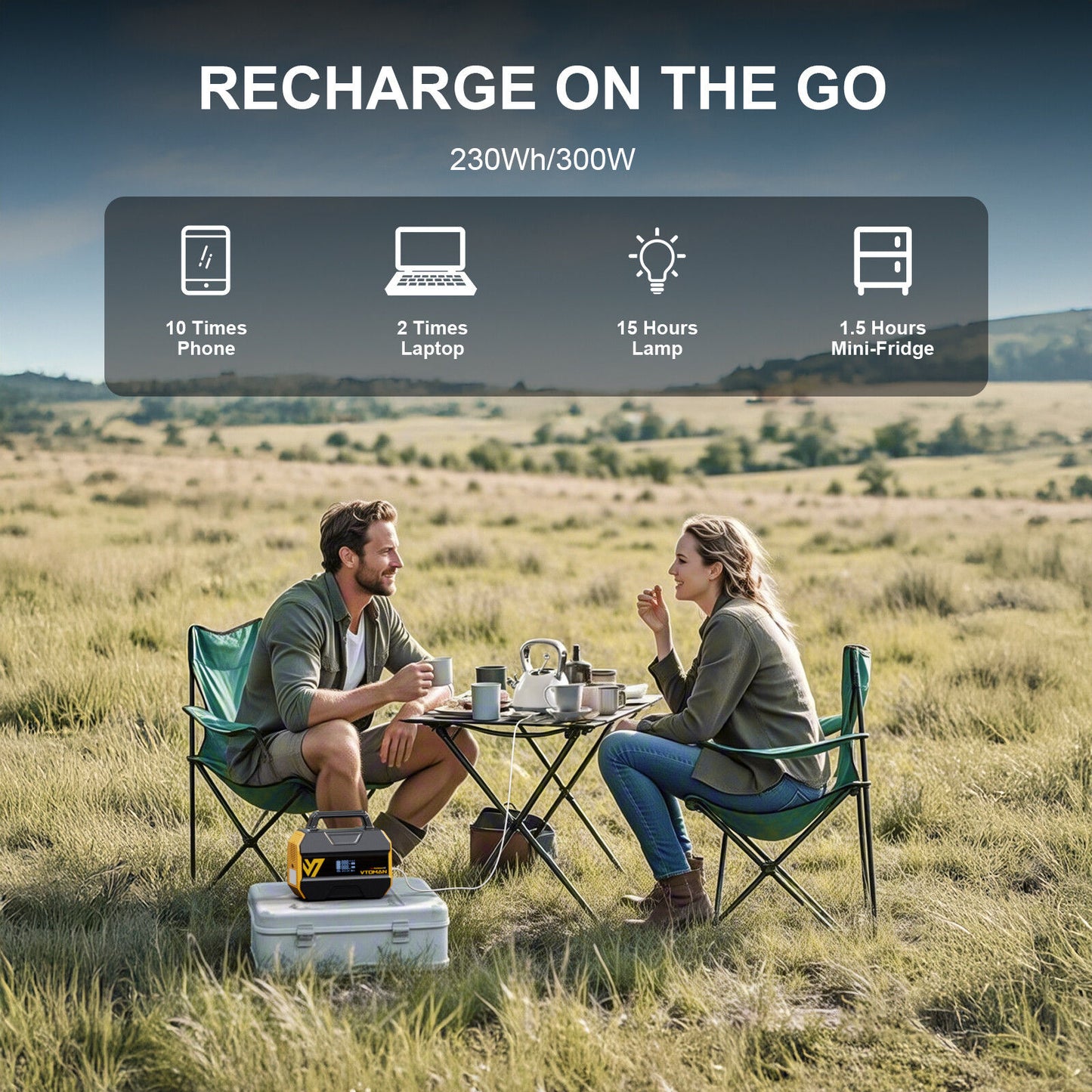 FlashSpeed 300 Solar Power Station 600W AC/DC for Camping AU - Image 4