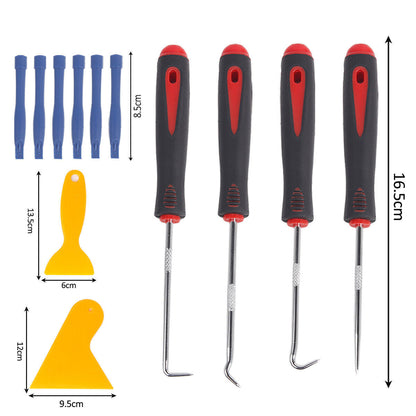 65pcs Car Trim Removal Tool Set Pry Bar Dash Kit - Image 8
