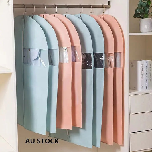 Pink Kids Garment Bag 45x70cm Dustproof Dress Suit Cover Protector AU - Image 3
