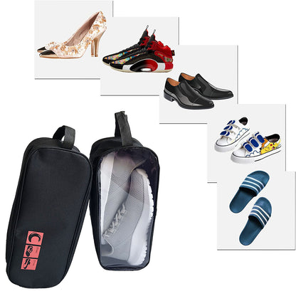 Portable Waterproof Shoe Bag with View Window 13cm High - Image 8