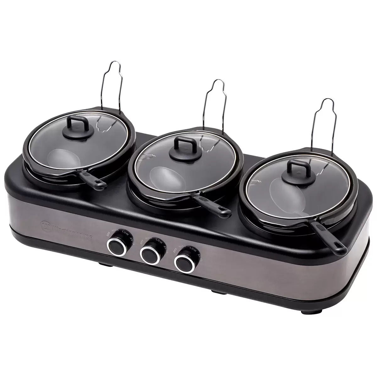 Westinghouse Slow Cooker Ceramic Pots 3 x 2.5L - Image 3