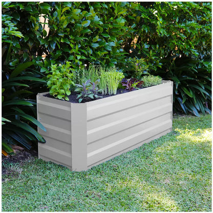 Slimline Garden Bed 120 x 45 x 45cm White - Image 2