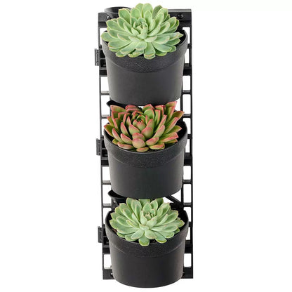 Tri vertical garden with 4 frames and 12 pots - Image 3