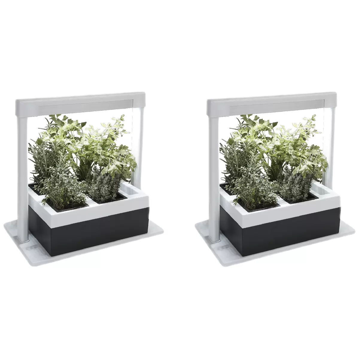 2 x Herb Lamp LED 4 Pot Grower 37 x 22 x 36cm - Image 2