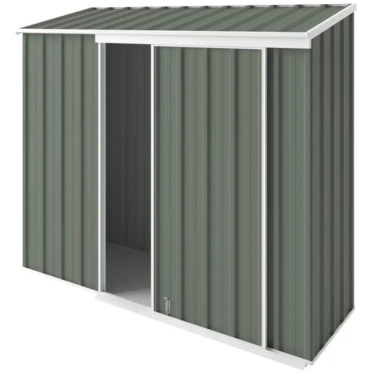 Narrow slider 2.25 x 0.78m mist green