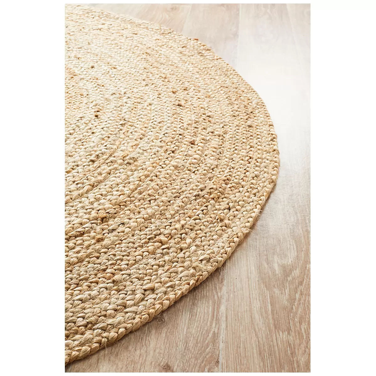 Atrium polo natural indoor rug 150 x 150cm - Image 3