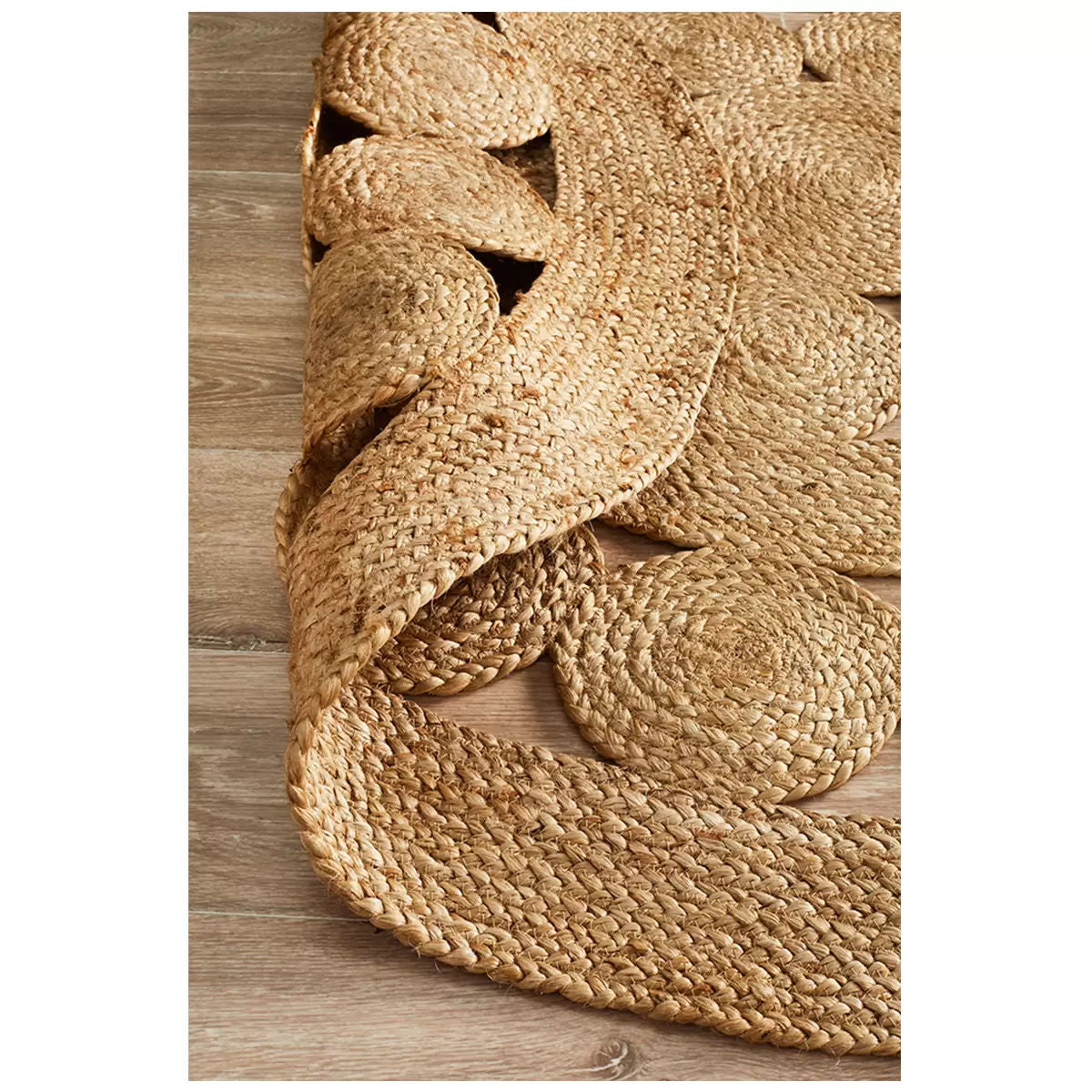 Atrium pilu natural rug 200 x 200cm - Image 2