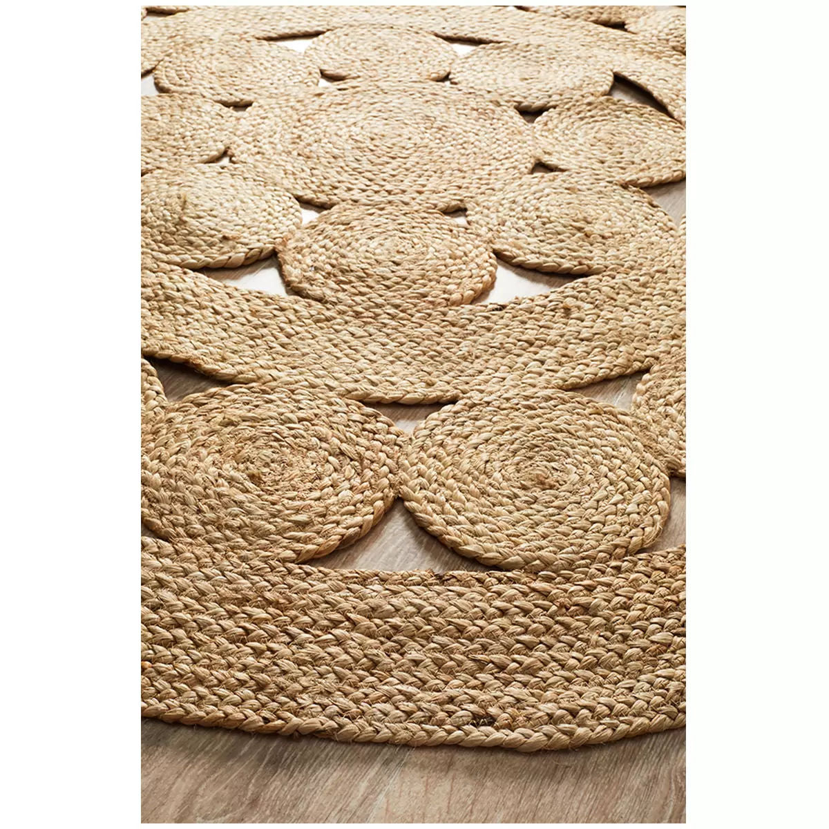 Atrium pilu natural rug 200 x 200cm - Image 5