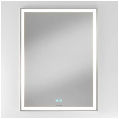 Aurea integrated led plug in wall mirror - Image 3
