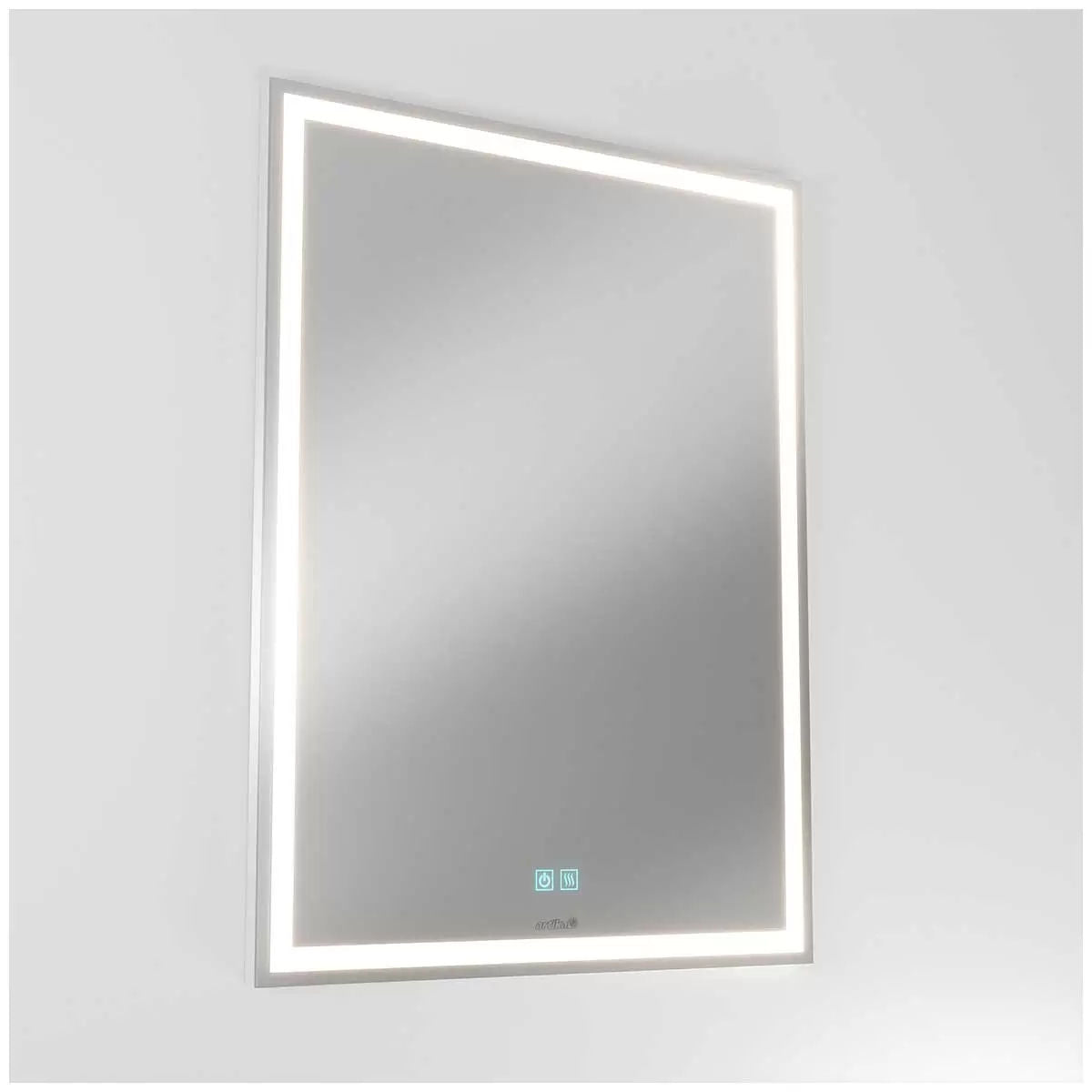 Aurea integrated led plug in wall mirror - Image 4