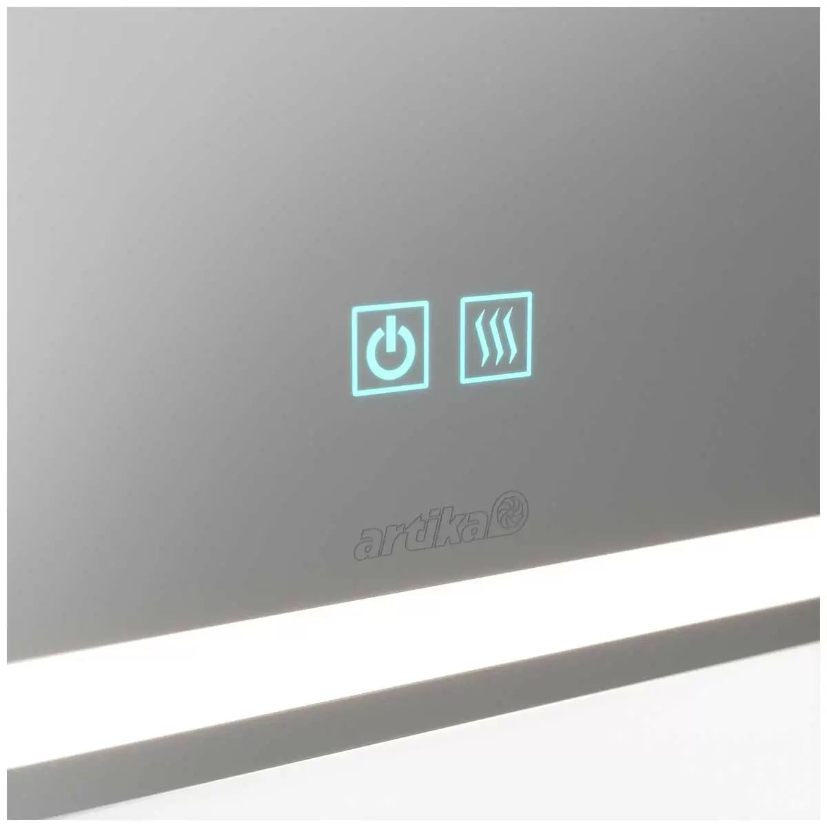 Aurea integrated led plug in wall mirror - Image 9