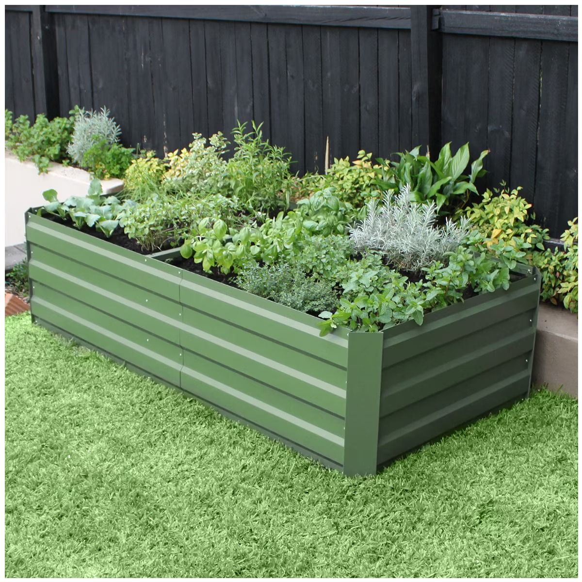 Large Garden Bed 180 x 90 x 45cm Eucalyptus - Image 2