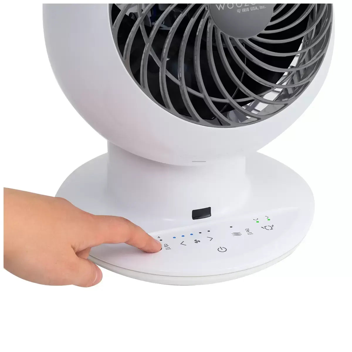 White Globe Fan Circulator in Charcoal Grey with 32.8m² Coverage - Image 8