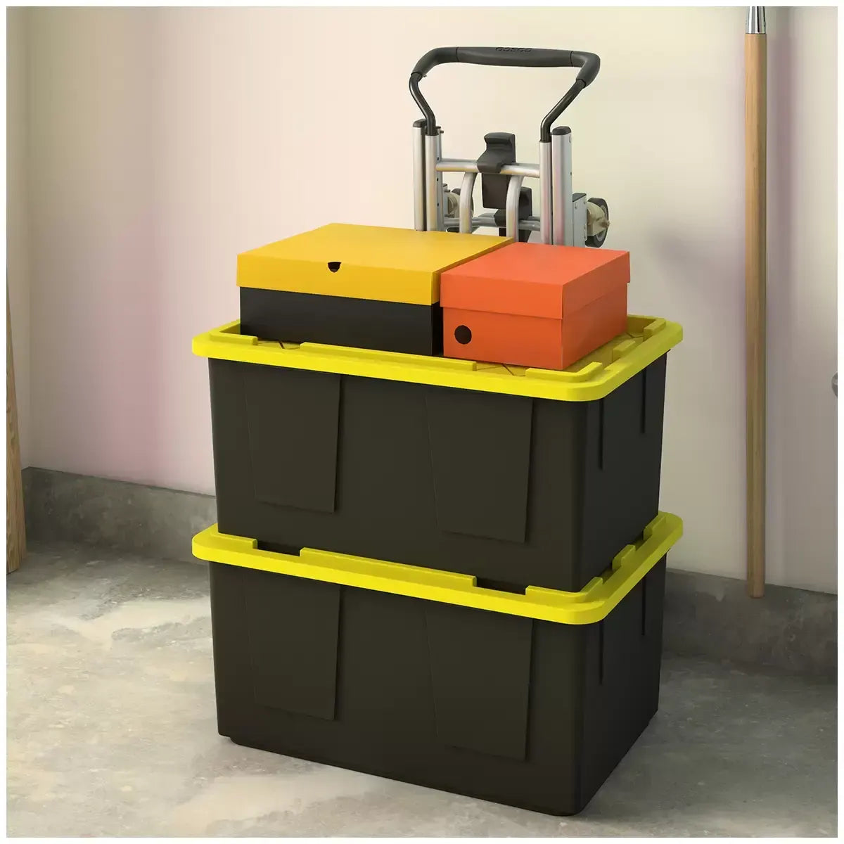 Black 4 In 1 Folding Toe Plate Hand Truck for Heavy Loads, Aluminium and Steel Hybrid - Image 4