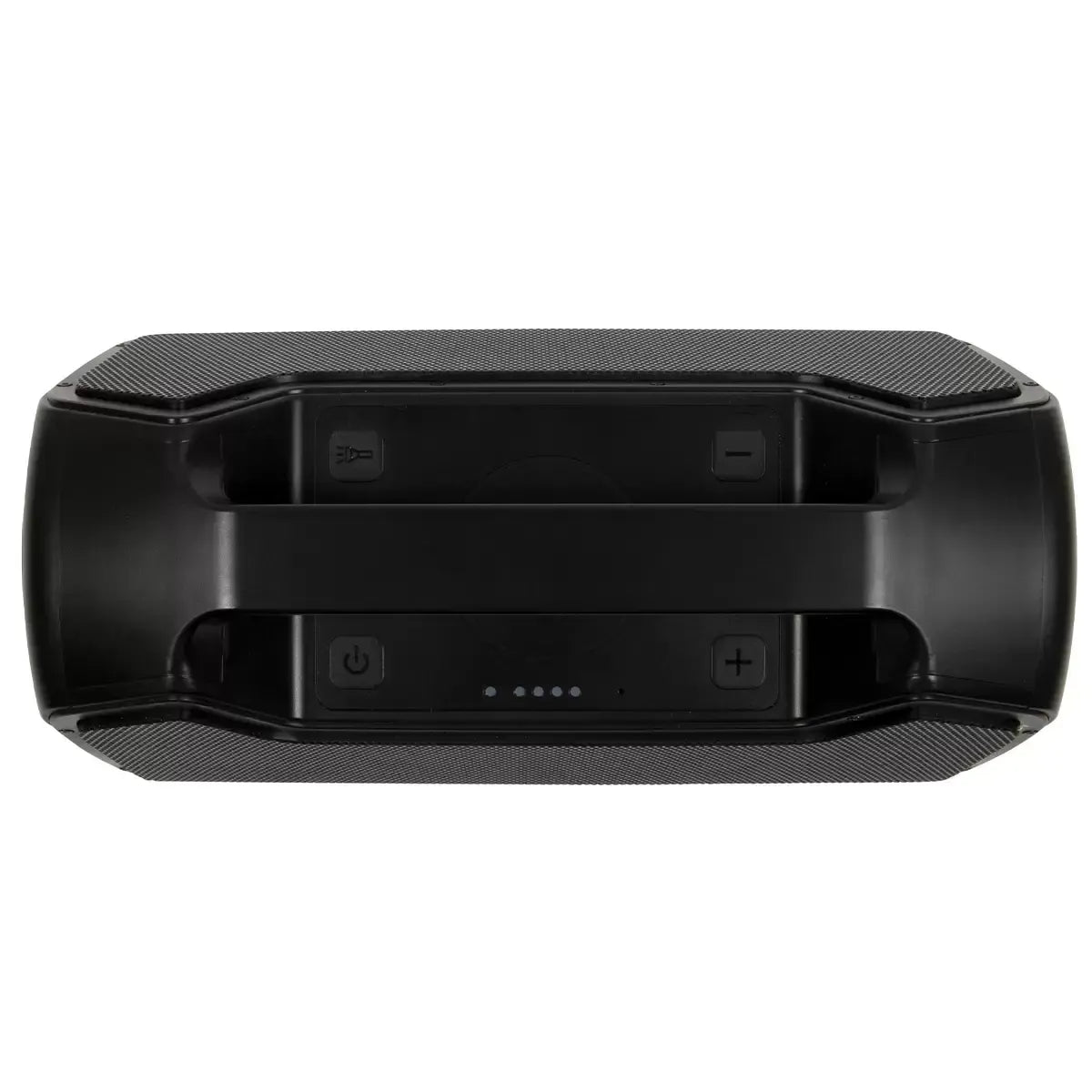 Portable Bluetooth Speaker Black with 40W Output, IP67 Waterproof, Wireless Charging, and 15,600mAh Battery - Image 3