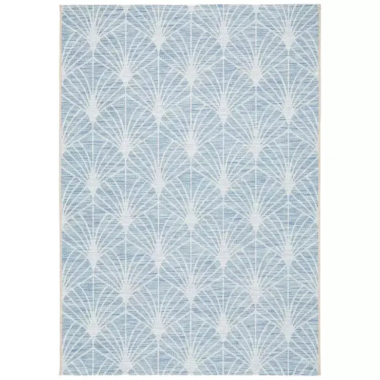 Blue Terrace 5502 Rug 230 x 160cm for Indoor and Outdoor Use