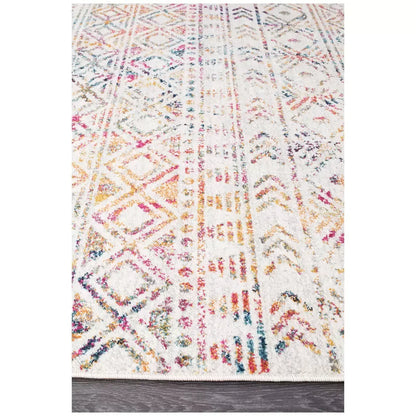 Oasis Multi Rug 290 x 200cm - Bohemian Tribal Style, Easy to Clean, Polypropylene - Image 3