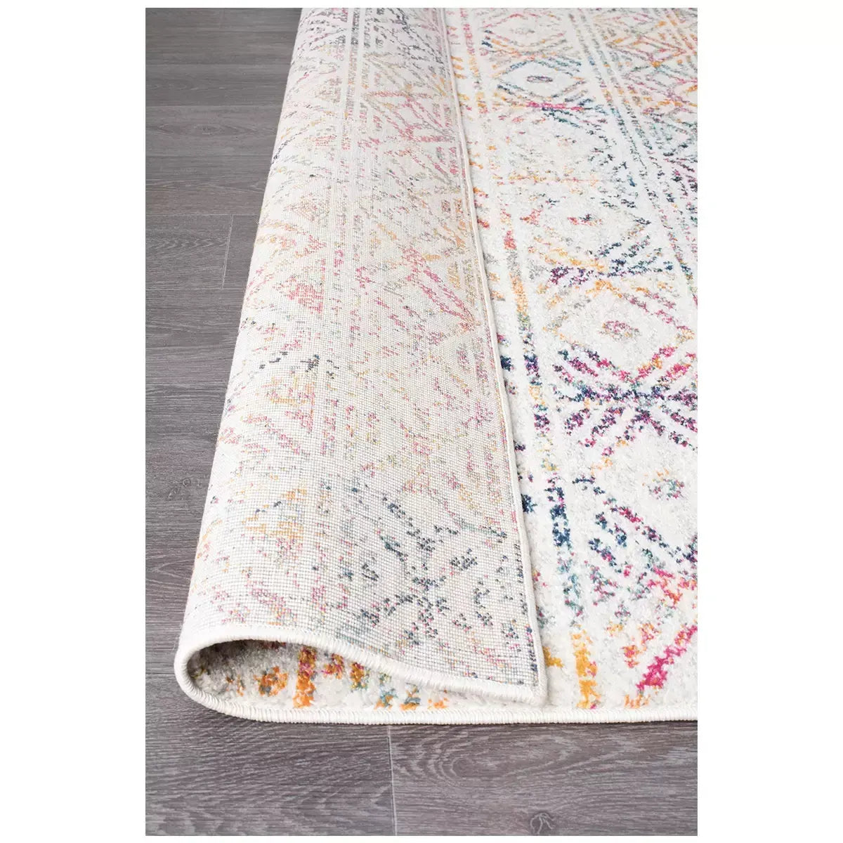 Oasis Multi Rug 290 x 200cm - Bohemian Tribal Style, Easy to Clean, Polypropylene - Image 5
