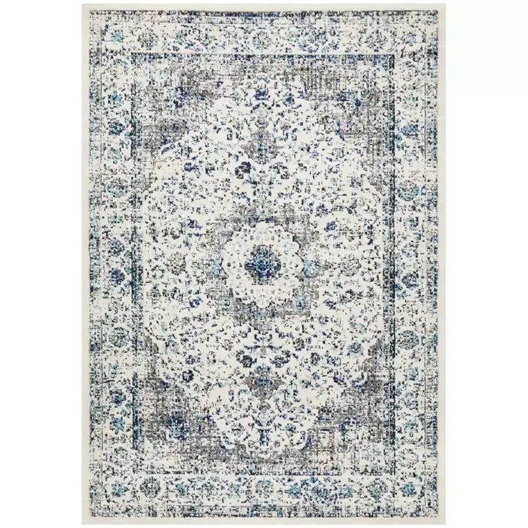 Evoke 251 White Indoor Rug 400 x 300cm - Soft Material for Home Use
