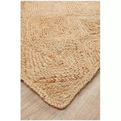 Natural Jute Rug 220 x 150cm for Living Room - Image 2