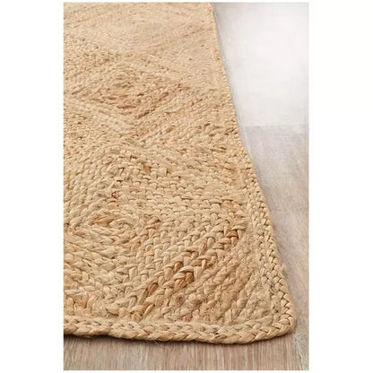 Natural Jute Rug 220 x 150cm for Living Room - Image 3