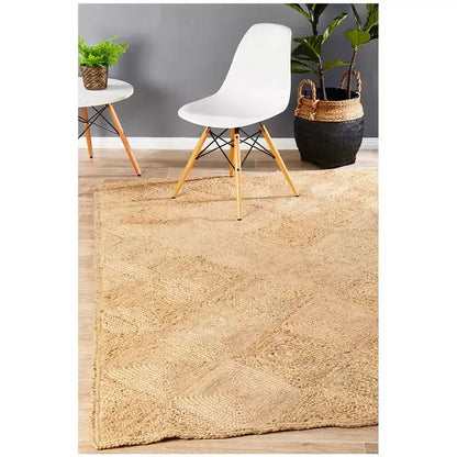 Natural Jute Rug 220 x 150cm for Living Room - Image 7
