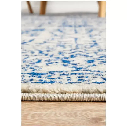 Evoke 256 Blue Indoor Rug 400x300cm - Soft Heat-Set Polypropylene - Image 4