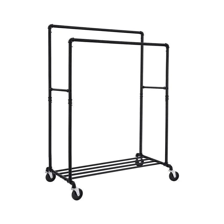Industrial Pipe Clothes Rack Wheels , 110Kg load - Image 9