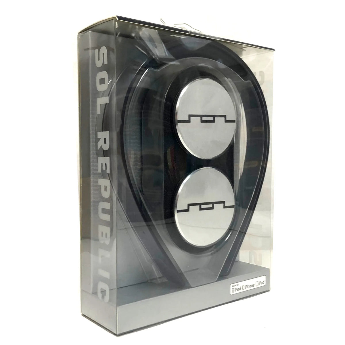 SOL Republic Tracks HD High Def V10 Headphones On Ear Wired Silver Grey - Image 3