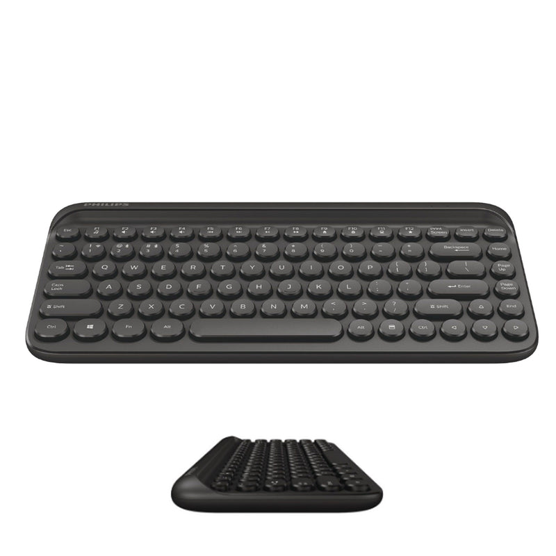 Philips Wireless Compact Keyboard BT 2.4Ghz Bluetooth Multi Device SPK6624 - Image 6