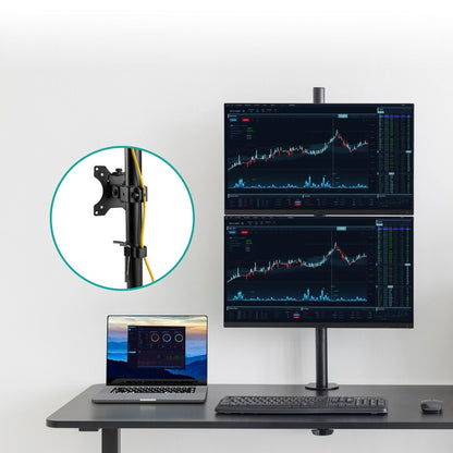 activiva Dual-Screen Articulating Vertical Monitor Arm - Image 5