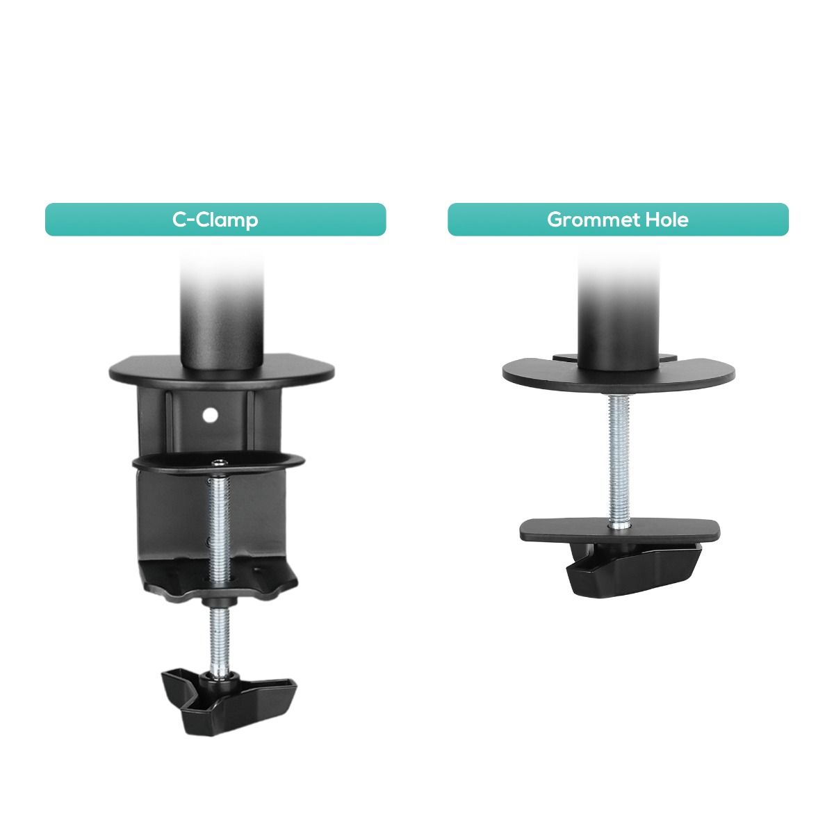activiva Dual-Screen Articulating Vertical Monitor Arm - Image 6