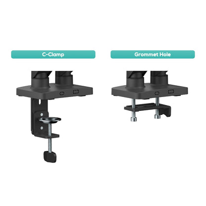 activiva Ergolife Dual-Screen Gas Spring Monitor Arm - Image 6