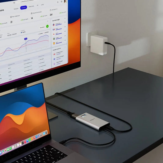 mbeat USB-C Dual 4K HDMI DisplayLink® Adapter with PD Pass-through - Image 5