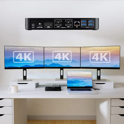 mbeat USB-C Triple 4K Display Docking Station  (DisplayLink® + HDMI-ALT) - Image 4