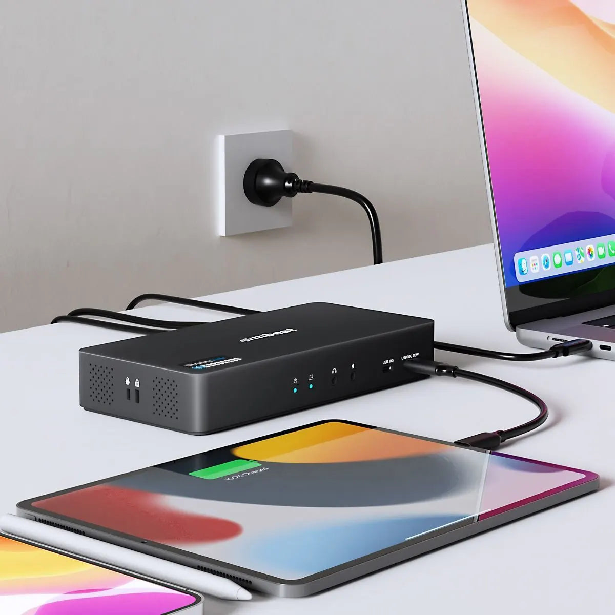 mbeat USB-C Triple 4K Display Docking Station  (DisplayLink® + HDMI-ALT) - Image 5