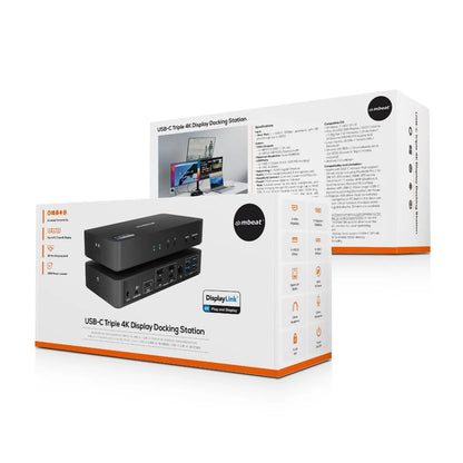 mbeat USB-C Triple 4K Display Docking Station  (DisplayLink® + HDMI-ALT) - Image 9