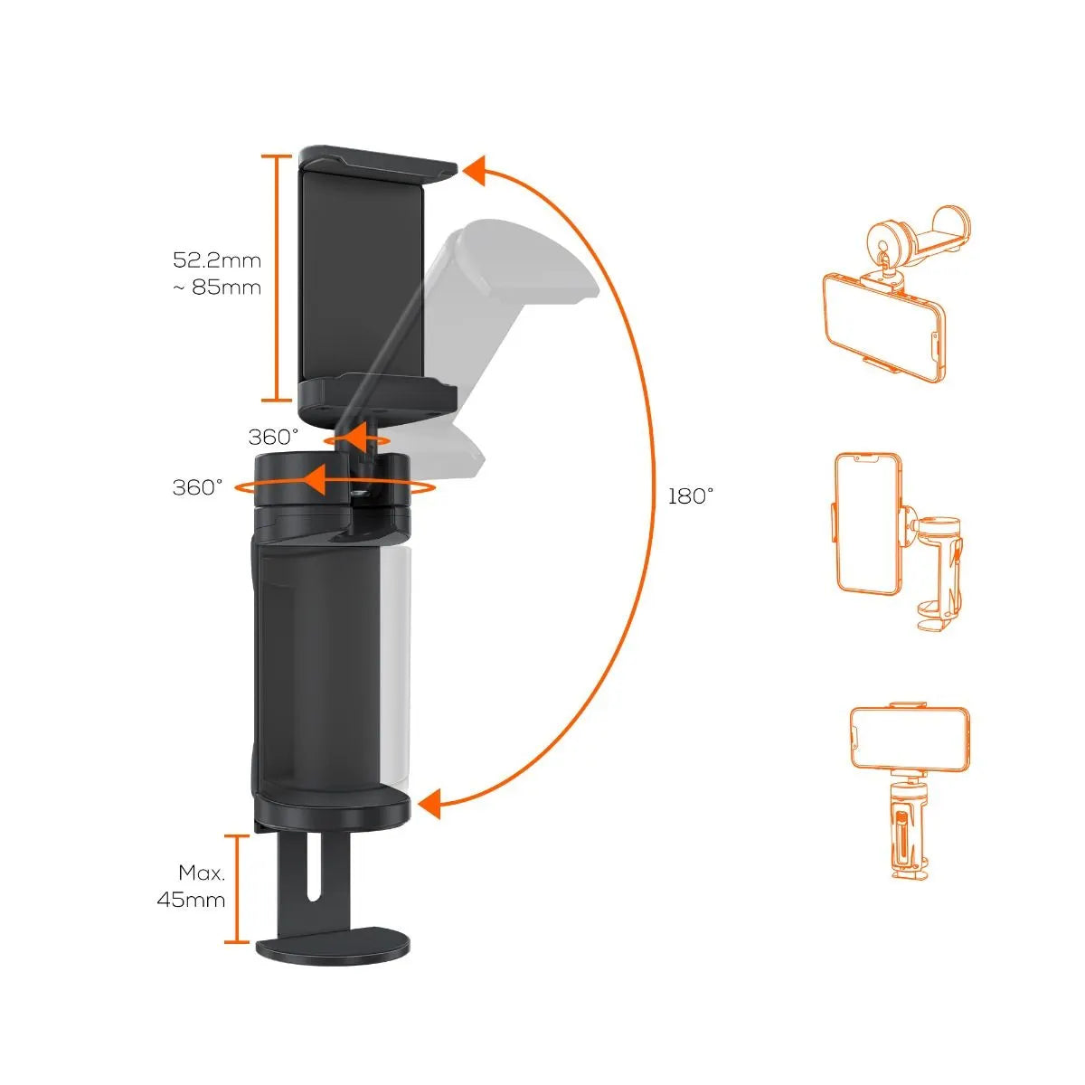 mbeat Portable Travel Phone Holder - Image 3